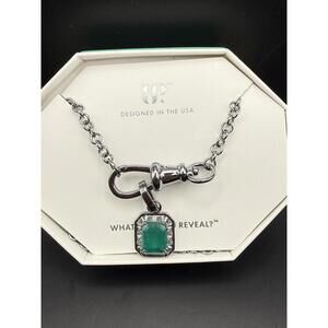 Bomb Party Sprightly Chic Emerald May 2025 Removable Charm Necklace
